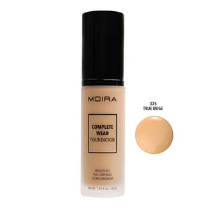 Moira Cosmetics - Complete Wear Foundation 325 - True Beige - Zagari Essentials/Clementina's Boutique LLC