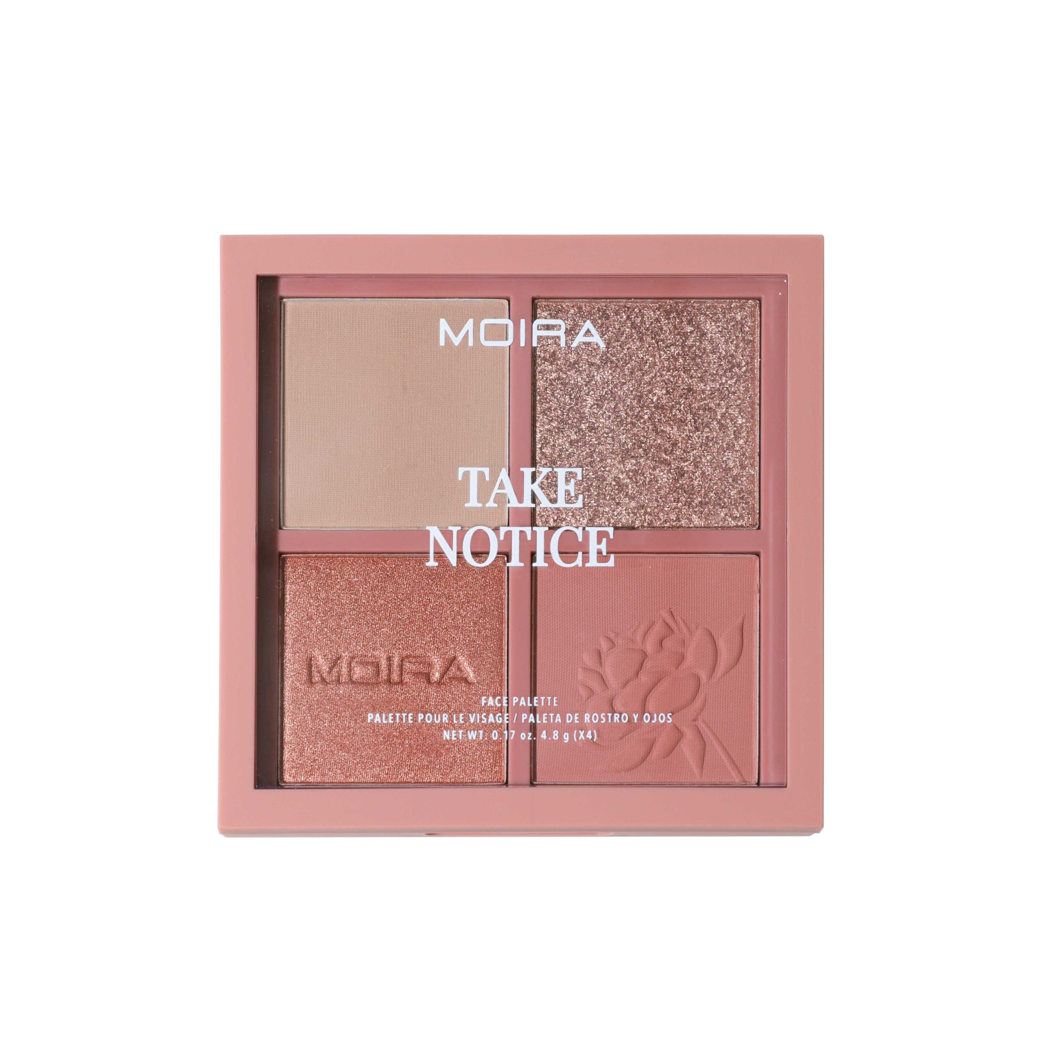 Moira Cosmetics - Ready Face Palette 002 - Take Notice - Zagari Essentials/Clementina's Boutique LLC