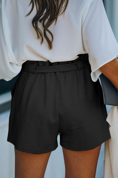Cotton Blend Pocketed Knit Shorts - Zagari Essentials/Clementina's Boutique LLC