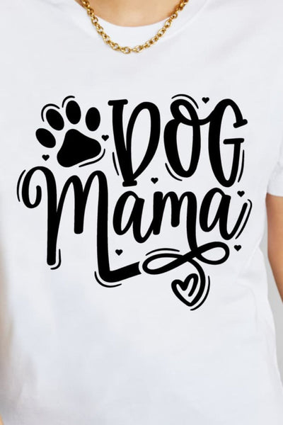 Simply Love DOG MAMA Graphic Cotton T-Shirt